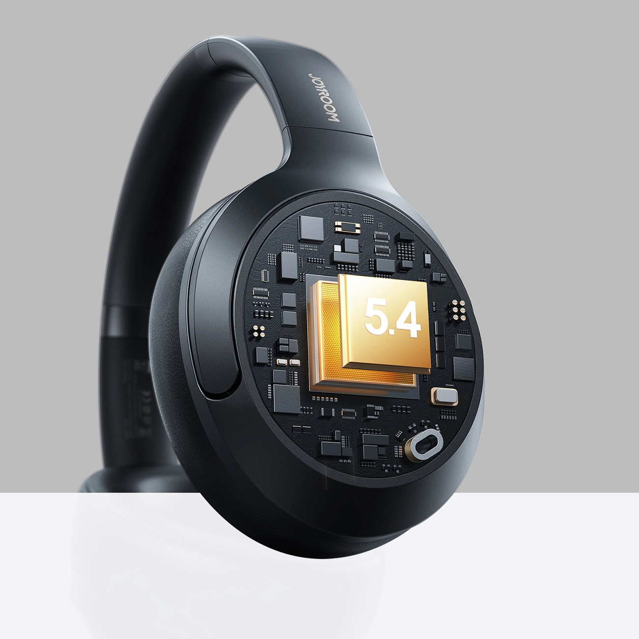 Bluetooth-Headset Joyroom JR-JH2, A2DP, ANC, Schwarz