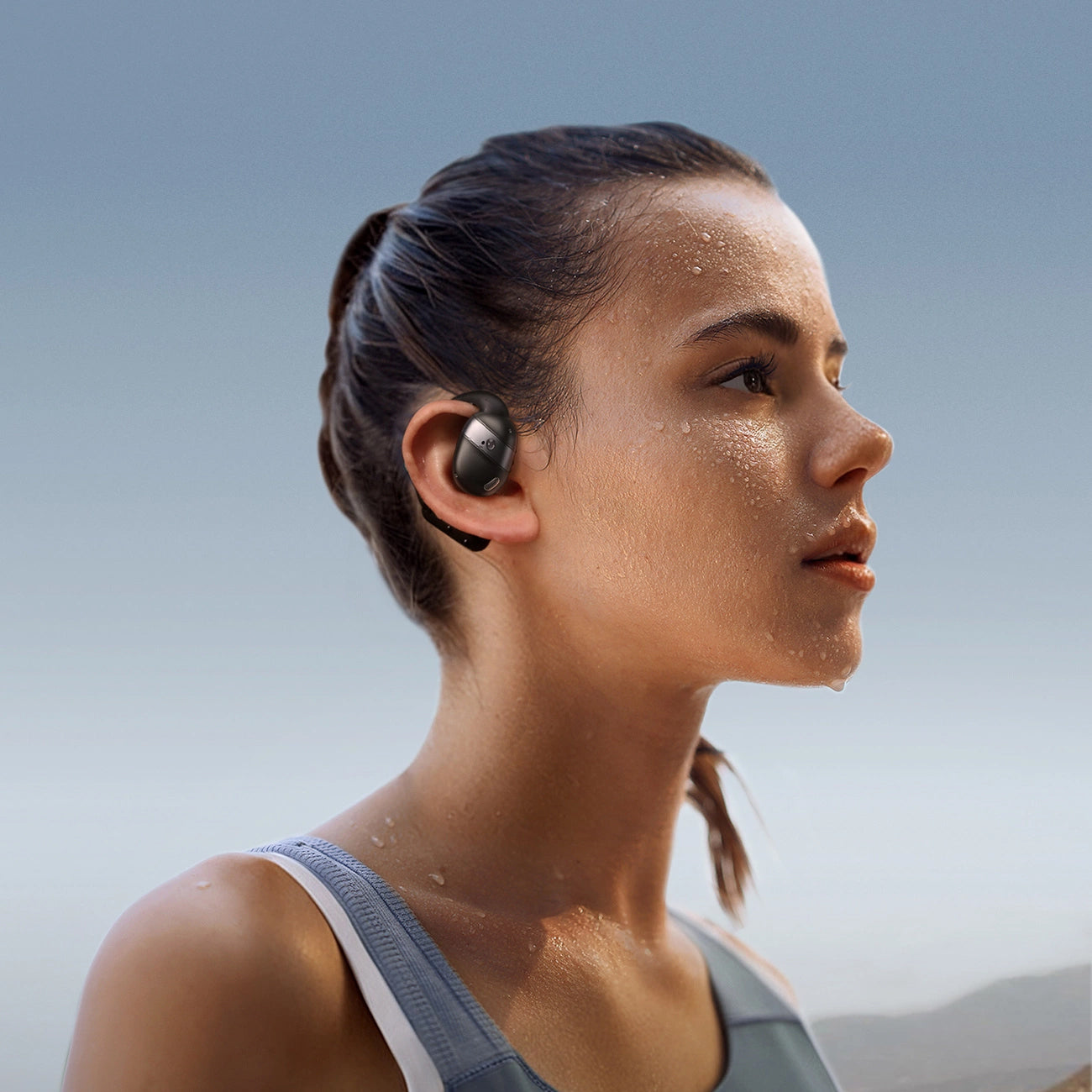 Bluetooth-Freisprecheinrichtung Joyroom Open Ear JR-OE4, TWS, Schwarz