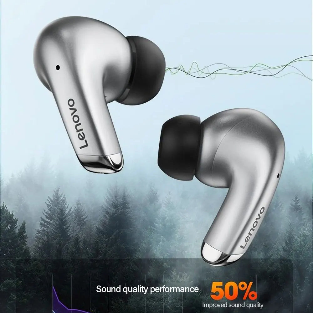 Handsfree Bluetooth Lenovo ThinkPlus LP5, TWS, Weiß