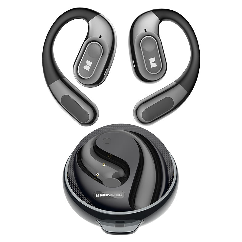 Handsfree Bluetooth Monster AC330 AI Translation, TWS, Black