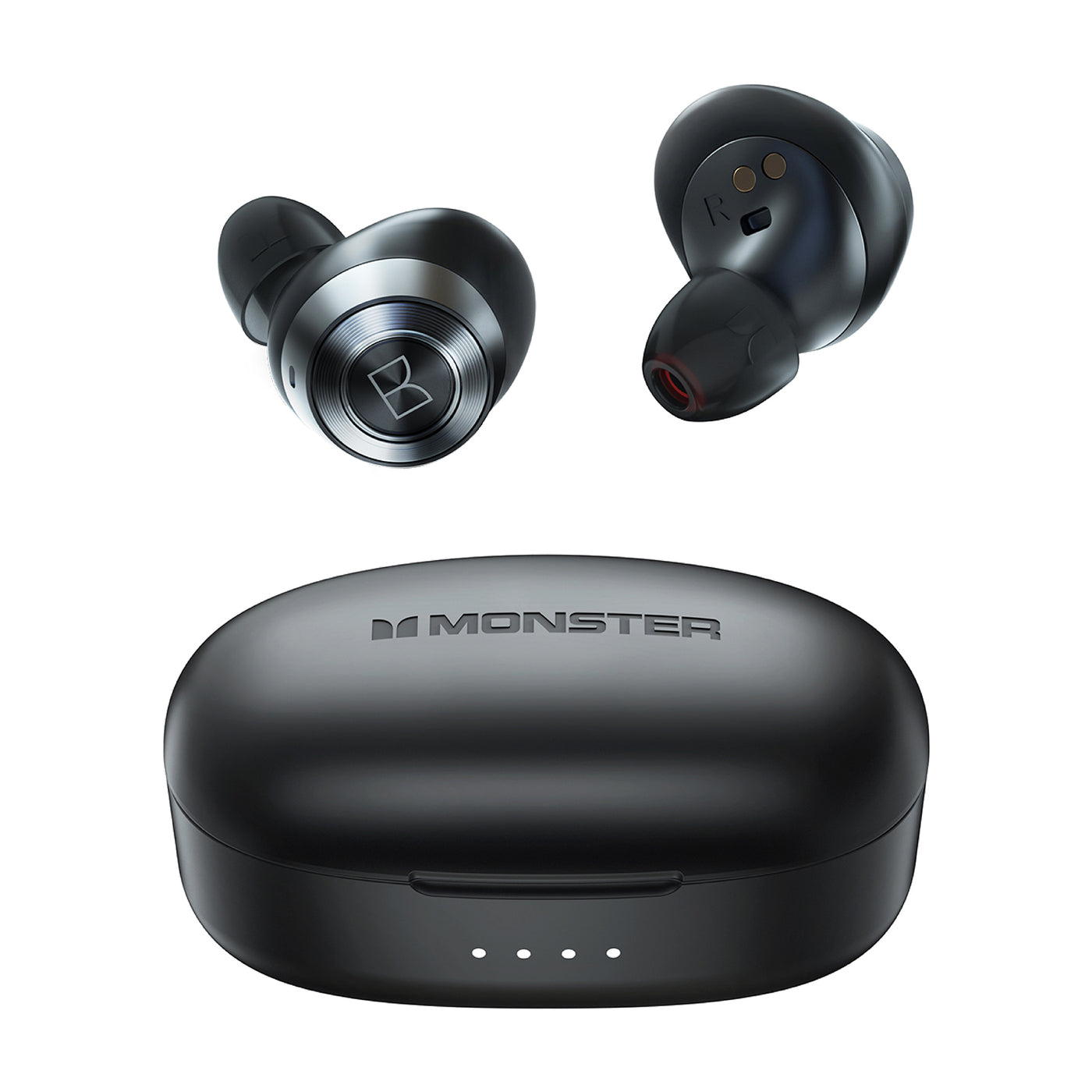Bluetooth-Headset Monster Achieve 100 AirLinks, TWS, Schwarz