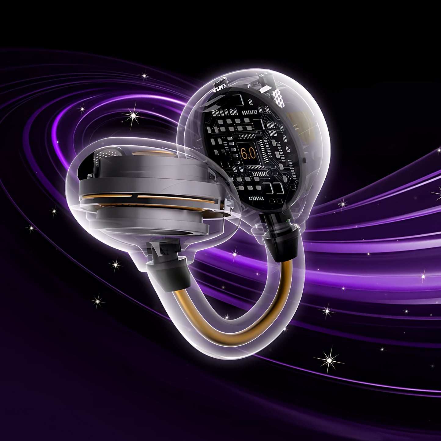 Bluetooth-Headset Monster AirClip AC200, TWS, Schwarz