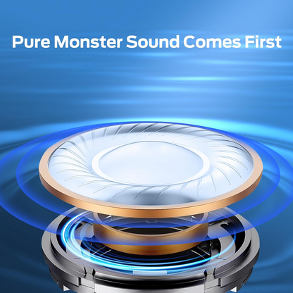 Bluetooth-Freisprecheinrichtung Monster Aria Free, A2DP, Schwarz