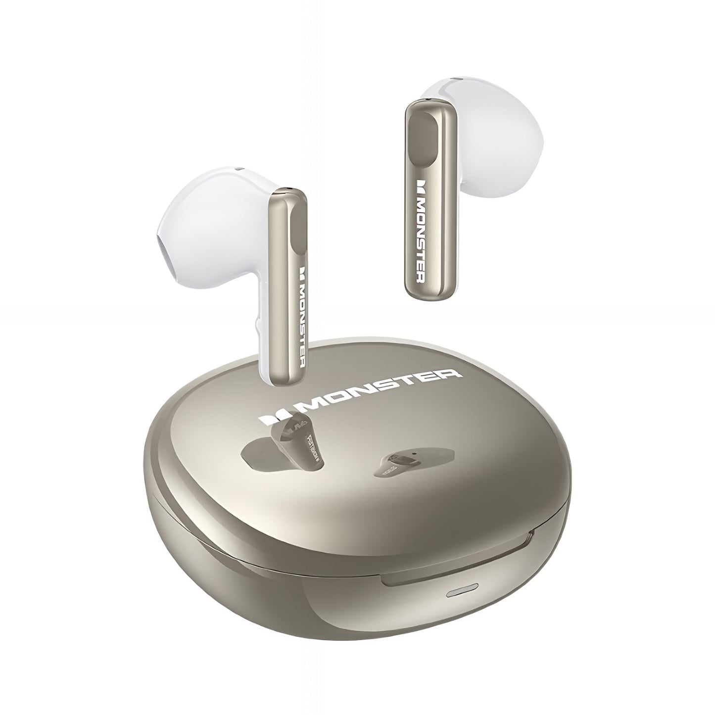 Bluetooth-Headset Monster N-Lite 209, TWS, Silber