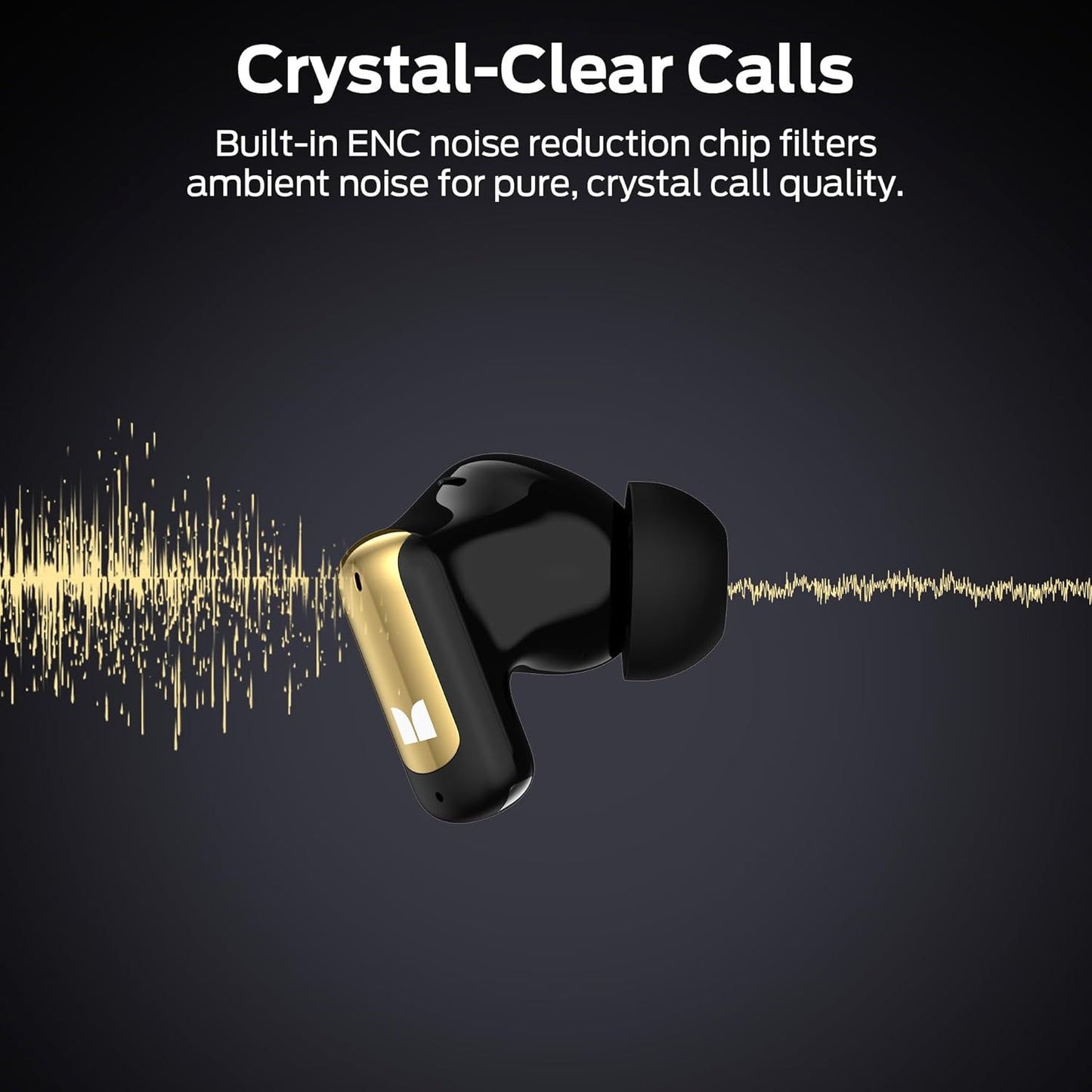 Bluetooth-Headset Monster N-Lite 217, TWS, Schwarz