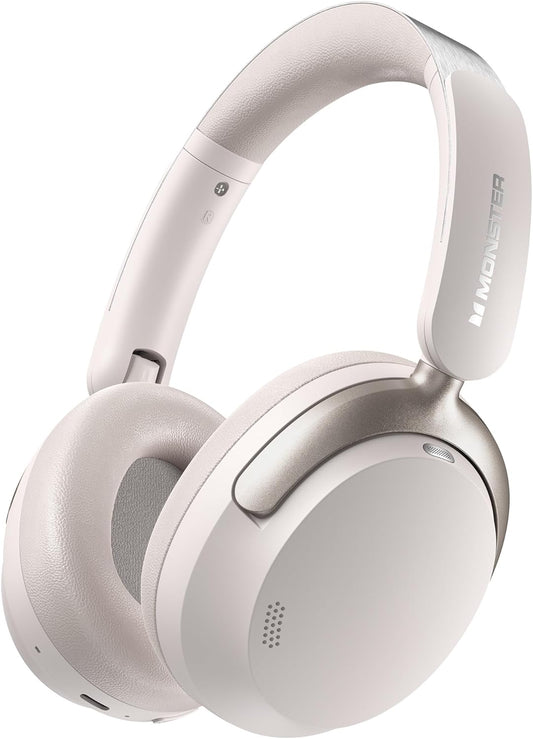 Bluetooth-Headset Monster Persona 3rd, MultiPoint, A2DP, ANC, Weiß