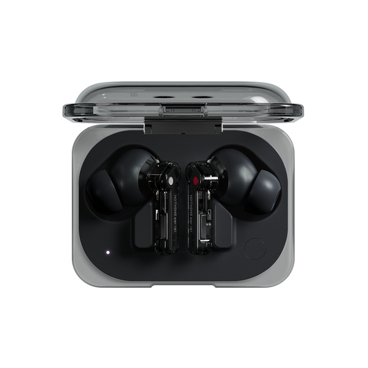 Bluetooth-Headset Nothing Ear (a) B162, TWS, ANC, MultiPoint, Schwarz