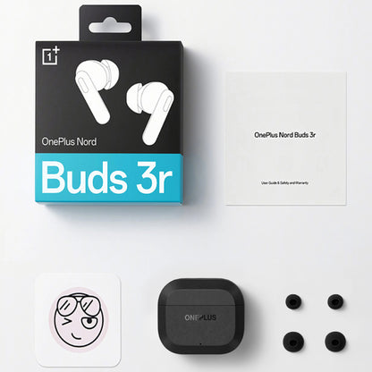 Bluetooth-Headset OnePlus Nord Buds 3R, TWS, MultiPoint, Schwarz