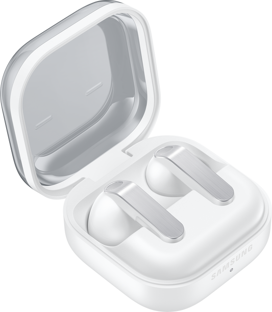 Handsfree Bluetooth Samsung Galaxy Buds4, Weiß SM-R540NZWAEUE