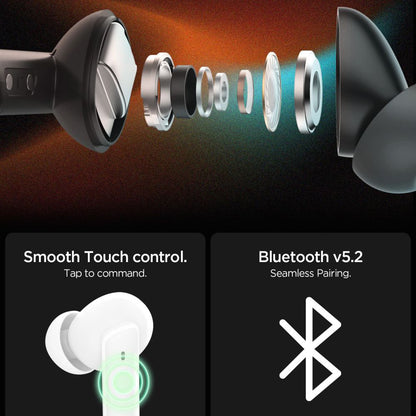 Handsfree Bluetooth Spigen SA2402, TWS, ANC, Weiß