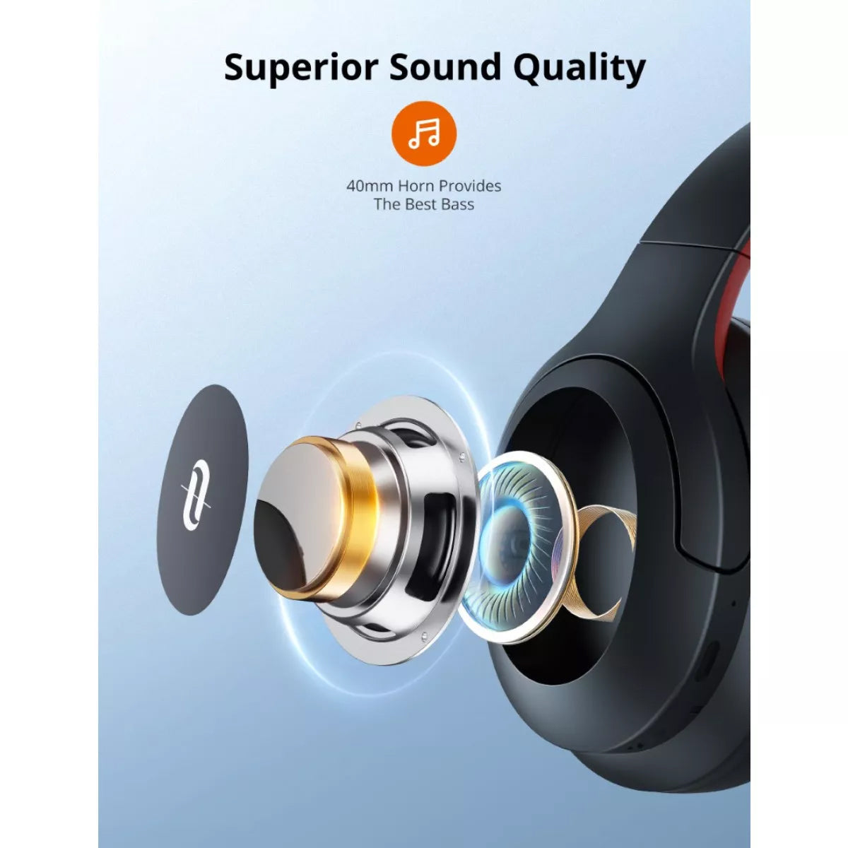 Bluetooth-Freisprecheinrichtung TaoTronics TT-BH1120, TWS, Schwarz
