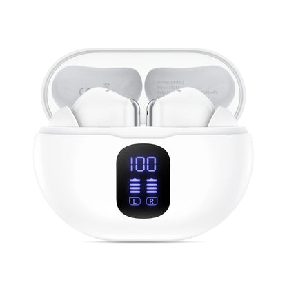 Bluetooth-Freisprecheinrichtung Tech-Protect Ultraboost Pro G2, TWS, Weiß