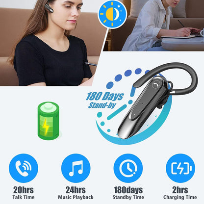Freisprecheinrichtung Bluetooth Techsuit CB2 AirTalk, A2DP, Schwarz
