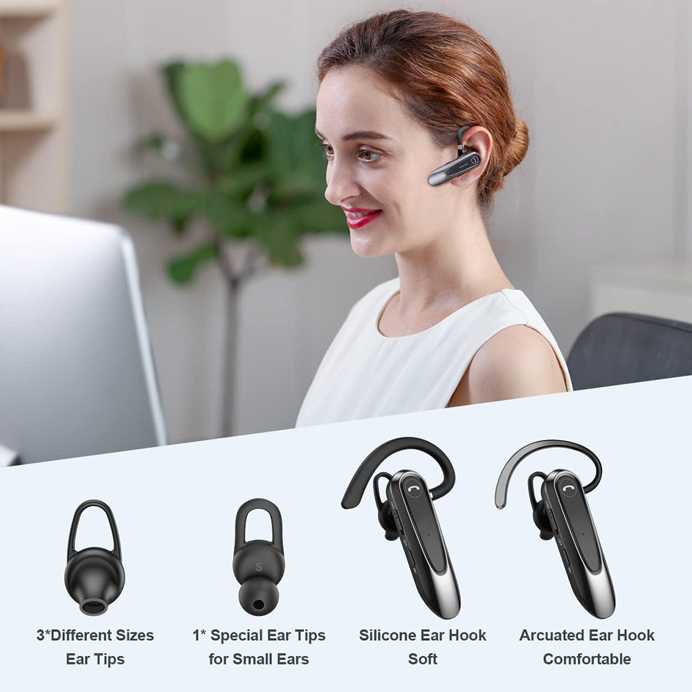 Freisprecheinrichtung Bluetooth Techsuit CB2 AirTalk, A2DP, Schwarz