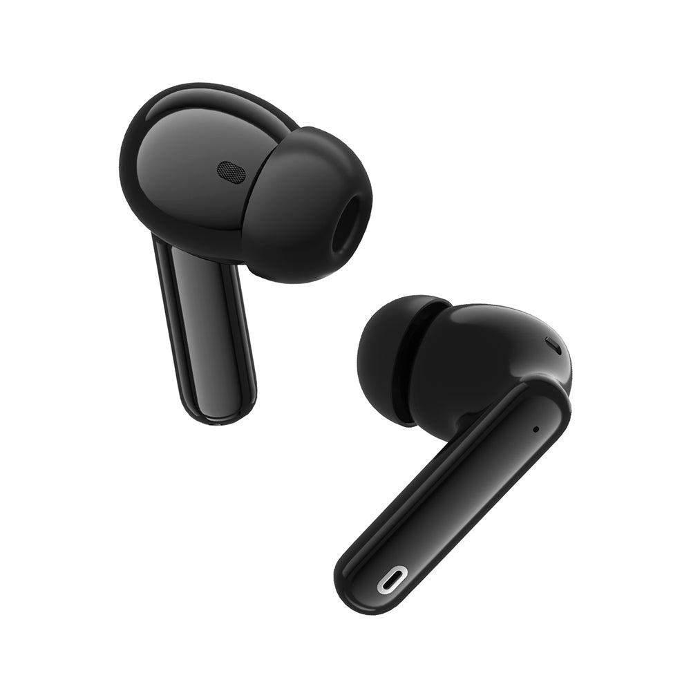 Handsfree Bluetooth Techsuit CW1 Audira Pro, TWS, ANC, Schwarz