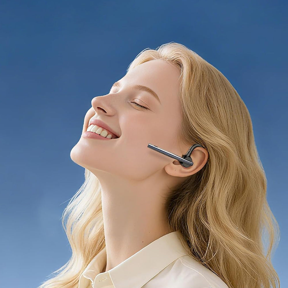 Handsfree Bluetooth Techsuit Vocelis Pro CB4, A2DP, Blue