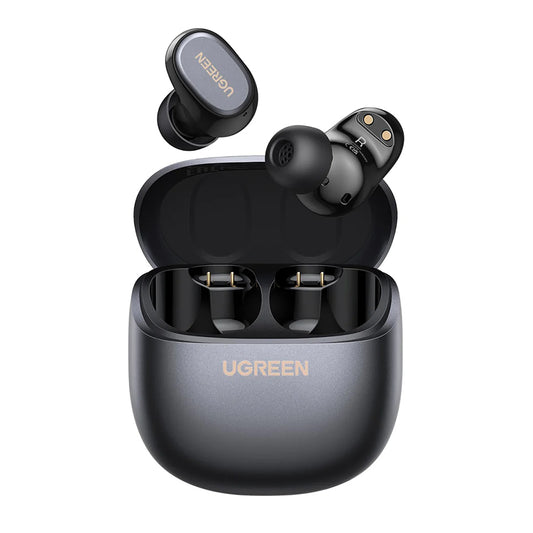 Freisprecheinrichtung Bluetooth UGREEN Dots (75628), TWS, MultiPoint, Schwarz