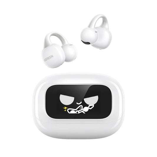 Handsfree Bluetooth UGREEN S6 ClipBuds Magic WS208, TWS, Weiß