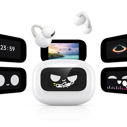 Handsfree Bluetooth UGREEN S6 ClipBuds Magic WS208, TWS, Weiß