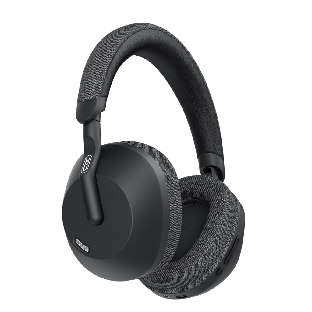 Bluetooth-Headset XO Design BE49 Qiyue, A2DP, ANC, Schwarz
