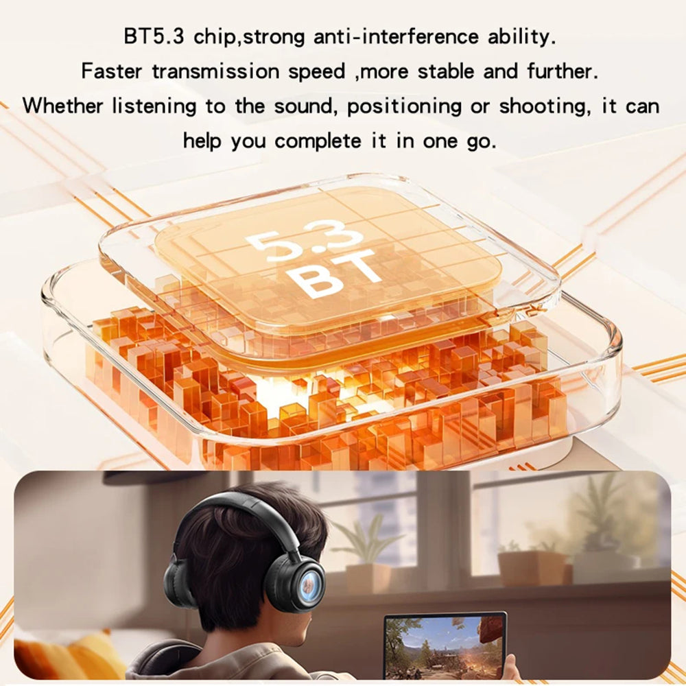 Handsfree Bluetooth Yesido EP06 Kids, A2DP, Schwarz