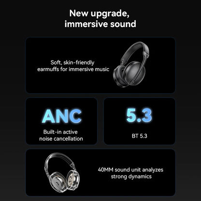 Bluetooth-Freisprecheinrichtung Yesido EP08, A2DP, ANC, Schwarz