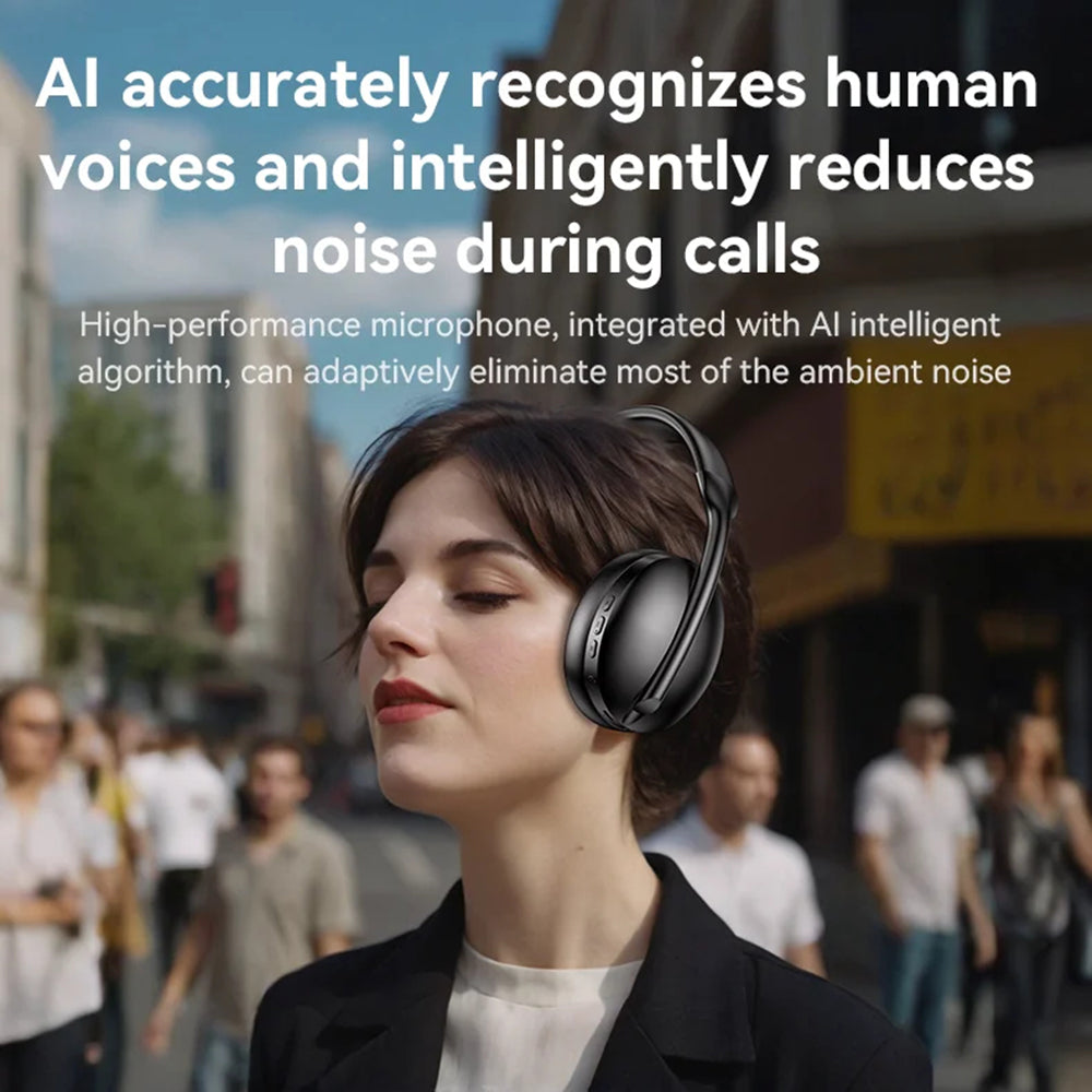 Bluetooth-Freisprecheinrichtung Yesido EP08, A2DP, ANC, Schwarz