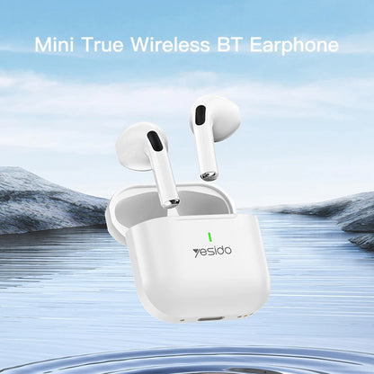 Handsfree Bluetooth Yesido TWS17, TWS, Weiß