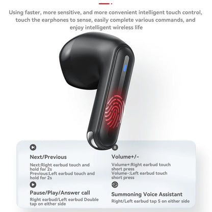 Handsfree Bluetooth Yesido TWS19, TWS, Black