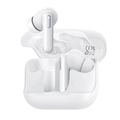 Handsfree Bluetooth Yesido TWS34, TWS, ANC, Weiß