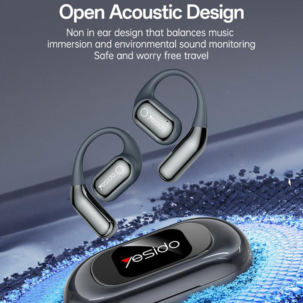 Handsfree Bluetooth Yesido YSP26, TWS, Schwarz