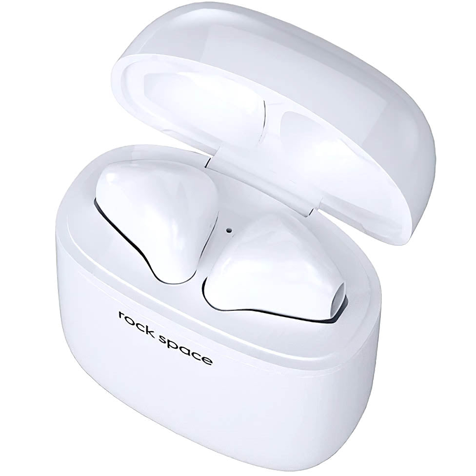 Bluetooth-Freisprecheinrichtung Rock Space EB100, TWS, Weiß