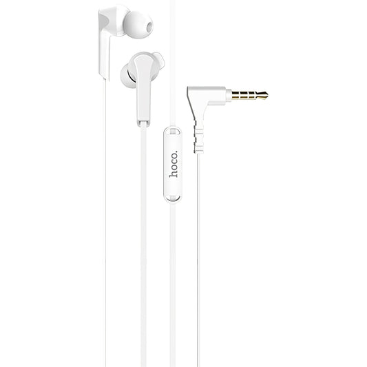 Handsfree 3.5mm HOCO M72 Admire, Weiß