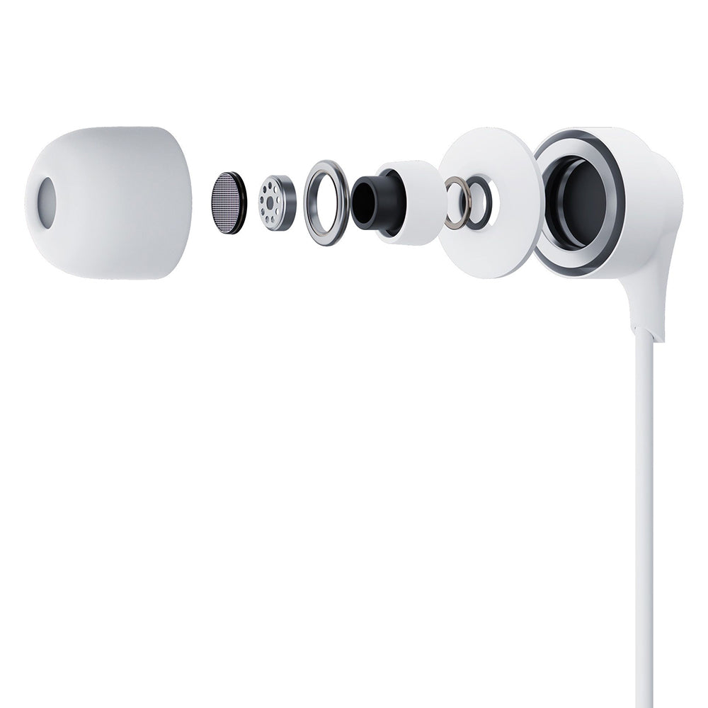 3MK USB-C In-Ear Kopfhörer | Weiß | 1.2m Kabel | Mikrofon