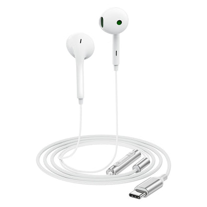 Handsfree USB-C Acefast L7, Weiß