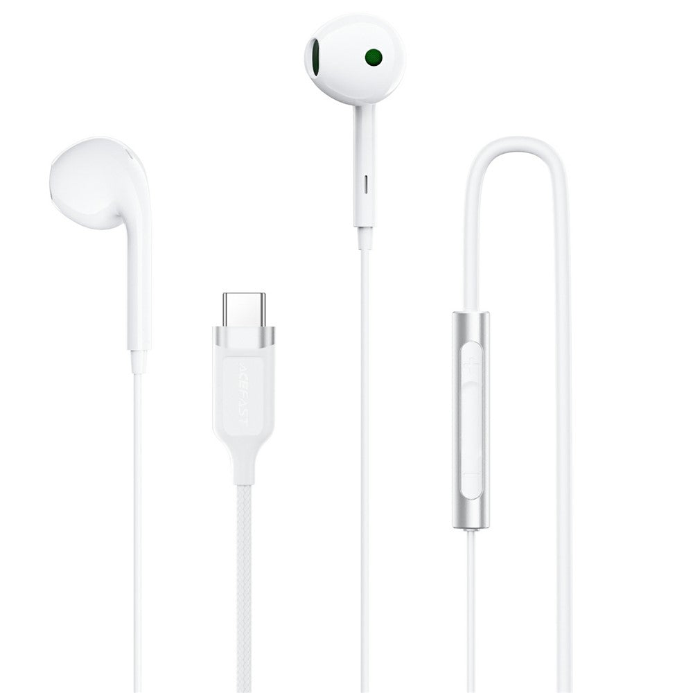 Handsfree USB-C Acefast L7, Weiß