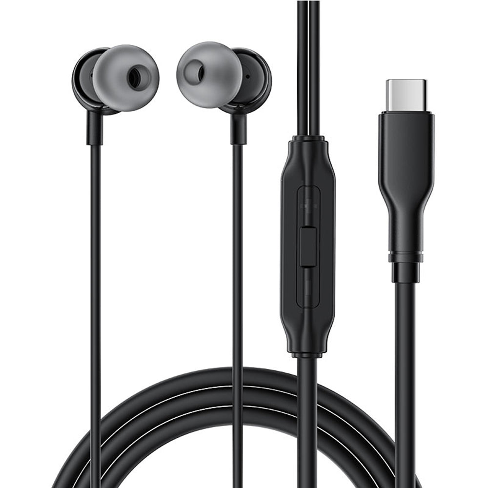 Handsfree USB-C Acefast L8, 1,2 m, Schwarz
