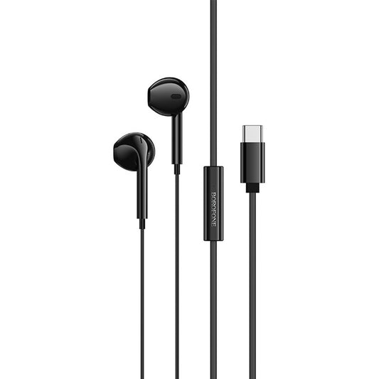 Handsfree USB-C Borofone BM99 Star, Schwarz