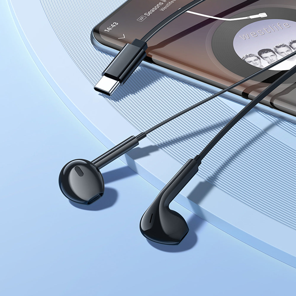 Handsfree USB-C Borofone BM99 Star, Schwarz