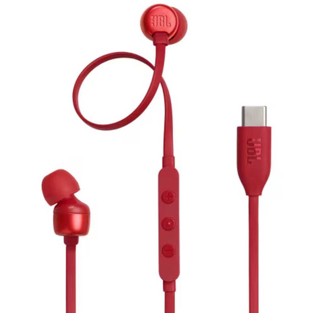 Handsfree USB-C JBL Tune 310C, Rot JBLT310CRED