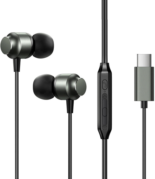 Handsfree USB-C Joyroom JR-EC06, Grau