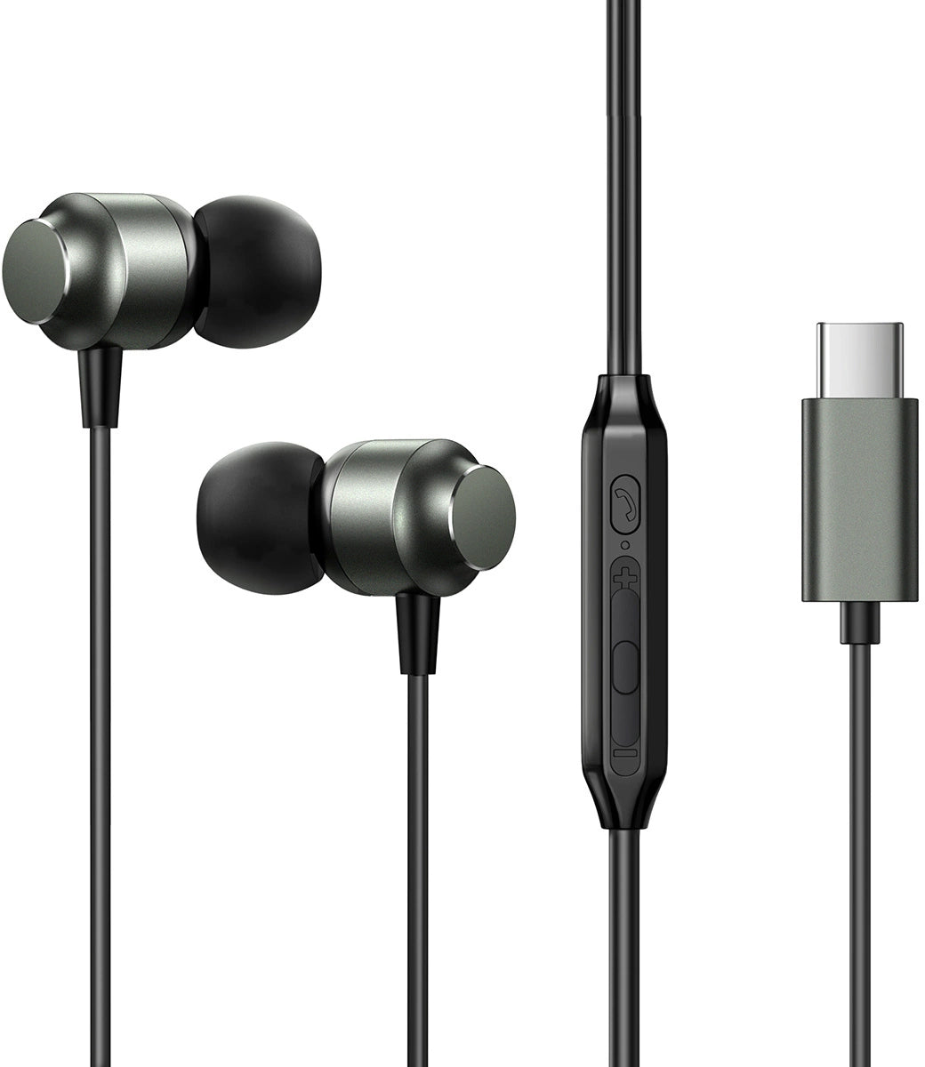 Handsfree USB-C Joyroom JR-EC06, Gray