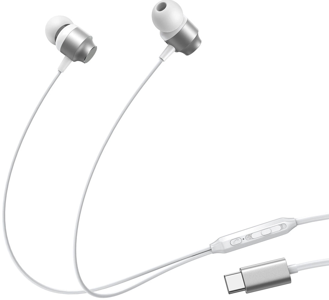 Handsfree USB-C Joyroom JR-EC06, Silber