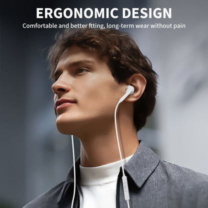 Handsfree USB-C Tech-Protect Ultraboost Core G2, Weiß