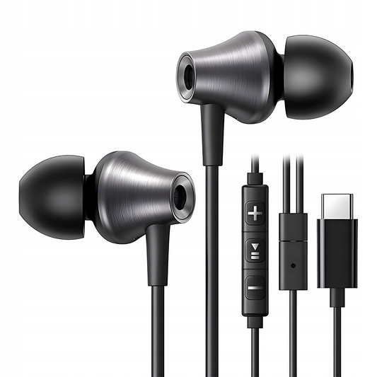 Handsfree USB-C UGREEN EP105, Schwarz