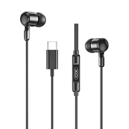 Handsfree USB-C XO Design EP81, Schwarz