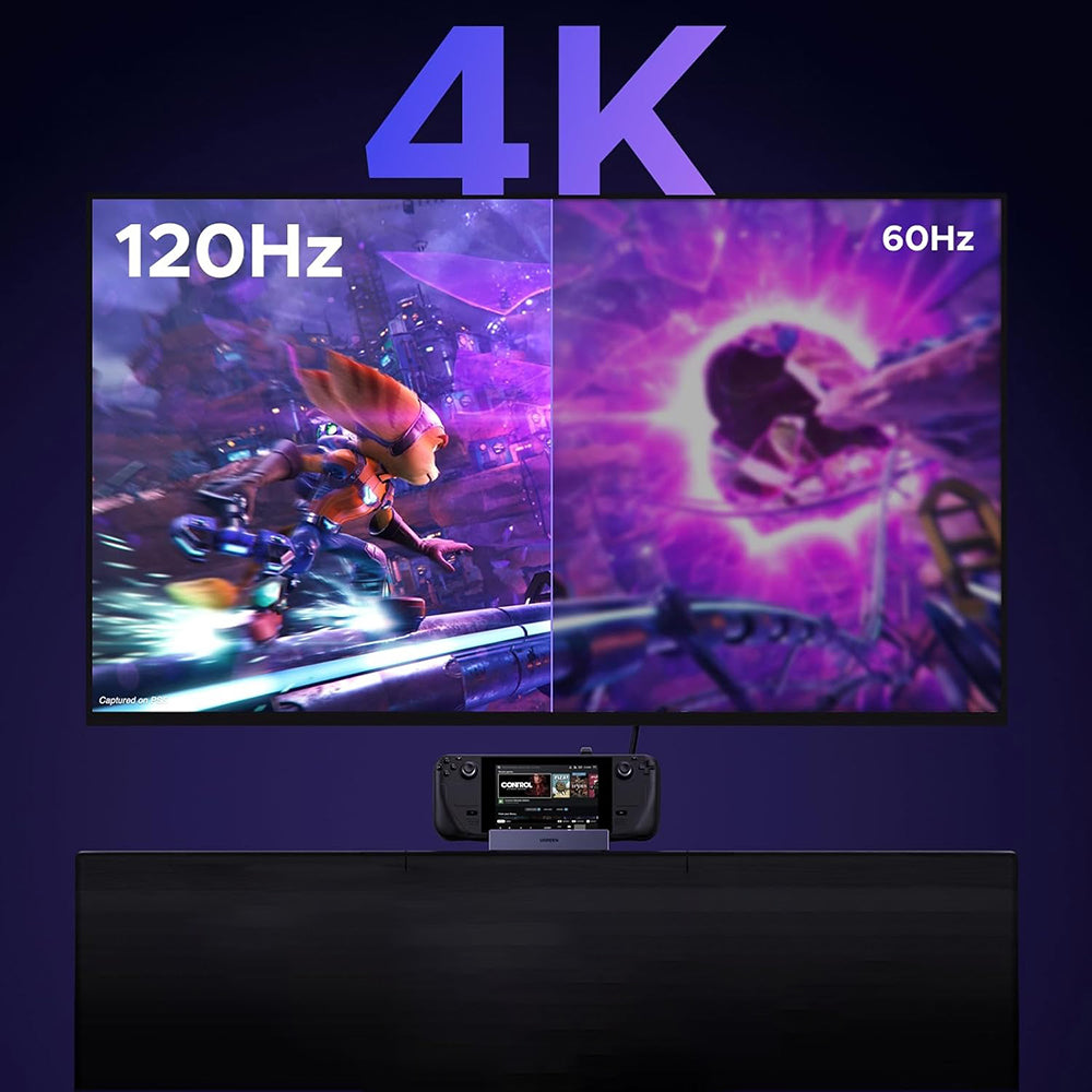 UGREEN 75126 Support Hub for Portable Console, Gray