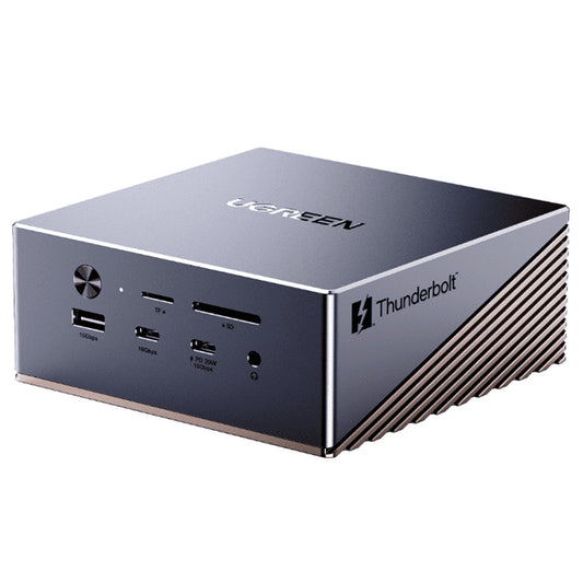 Hub Thunderbolt UGREEN U716, 17in1, Grau