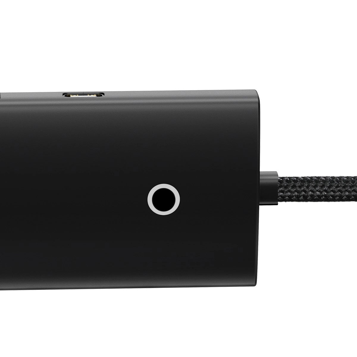 Baseus Lite USB Hub, 4 x USB-A 3.0 - 1 x USB-C, 2m, Black WKQXX030201