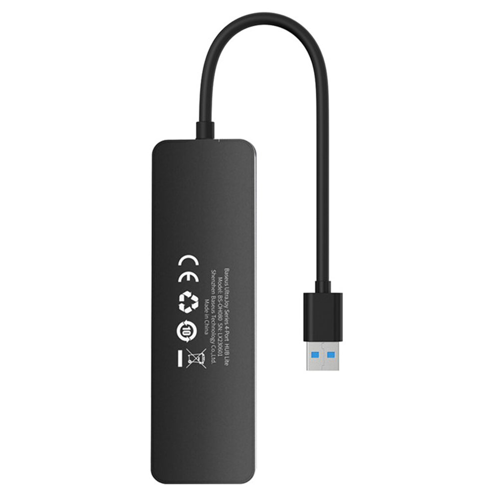 Baseus UltraJoy USB-Hub, 4 x USB-A 3.0, 1m, Schwarz B0005280B111-03 